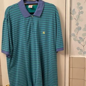 Brooks Brothers short sleeve striped shirt XXL